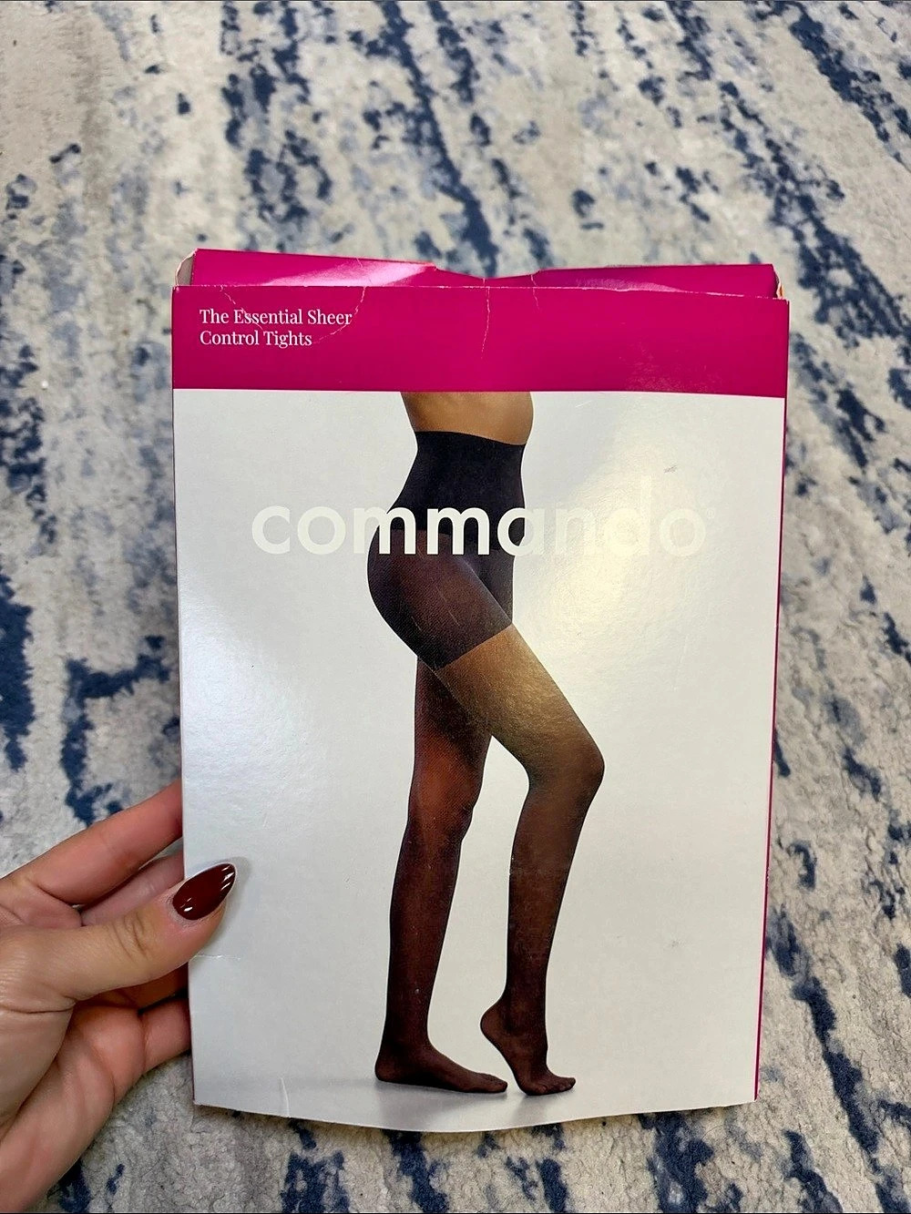 Commando Sheer Control Tights nude Large